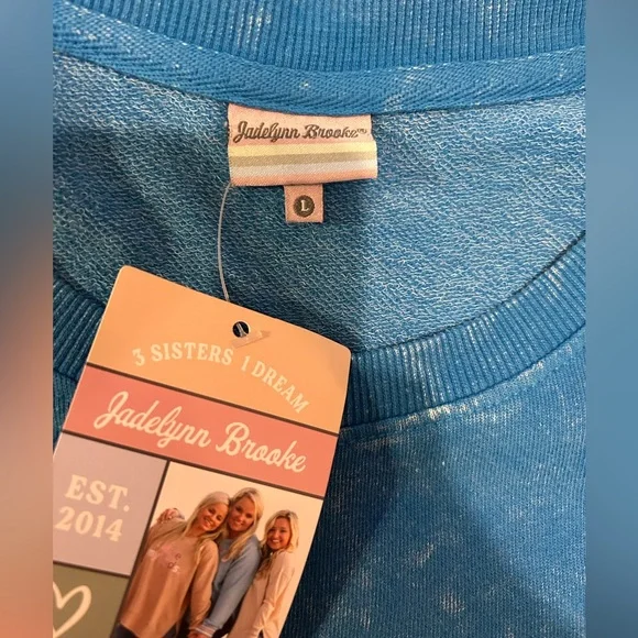 JADELYNN BROOKE FAITH OVER FEAR
MINERAL‎ WASH LONG SLEEVE T size large - Picture 8 of 8